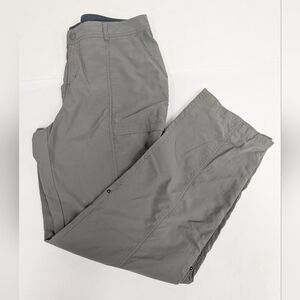 Exofficio Gray Convertible Performance Hiking Pants Size 10 [24]